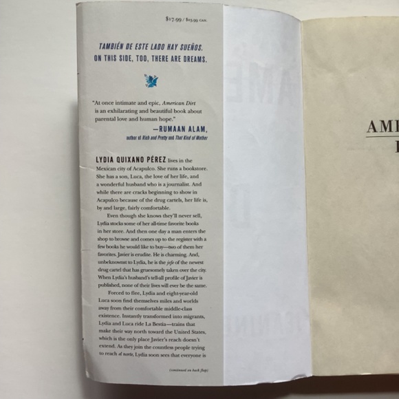 AMERICAN DIRT by Jeanine Cummins - Picture 5 of 5